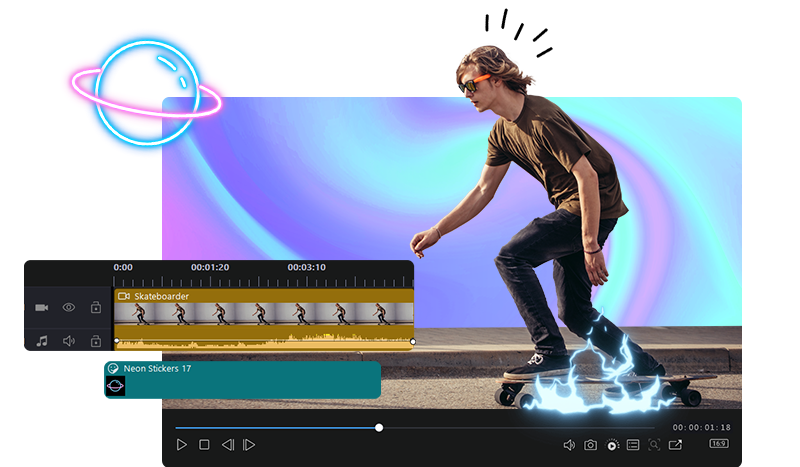 image showcasing 威力導演 365 overall features