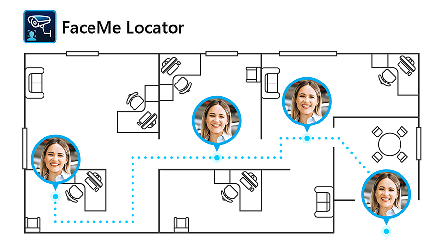 FaceMe<sup>®</sup> Locator を使用して顔検索